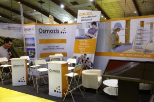 Stand pour salon professionnel, 18m²