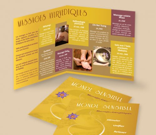 Flyer-Dépliant-Massages-Conseil Mkg