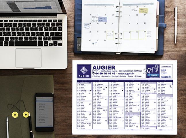 Réalisation-Calendrier-publicitaire-Augier-ConseilMkg