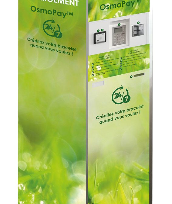 PLV stand, habillage de borne, montpellier