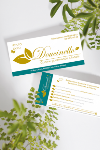 conception flyer 10x21 pour restaurant