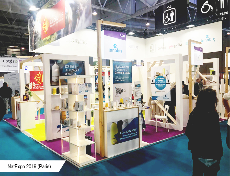 Stand Innobiz_NatExpo Paris 2019-Conseil Mkg